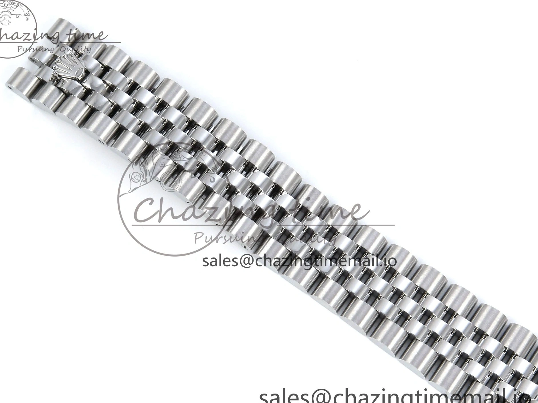 MiroTime 0205 Vibrant DateJust 31 278384RBR ARF 1:1 Best Edition 904L Steel Black Diamonds Dial Diamonds Bezel on SS Jubilee Bracelet ETA 457